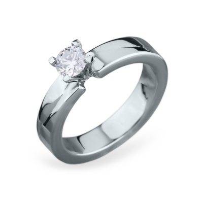 Inel logodna cu diamant i001a