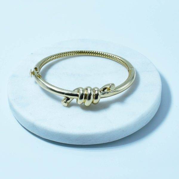 Bratara fixa aur galben 14k Epine