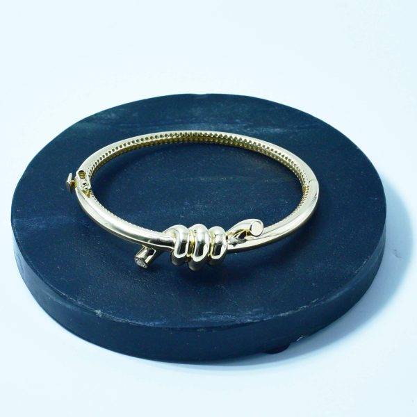 Bratara fixa aur galben 14k Epine