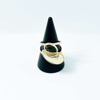 Inel Aur Dama - Golden Tear - Aur 14K